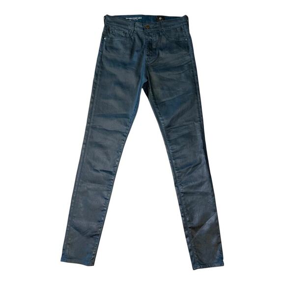 NEW AG Jeans Women’s Size 4 (26) Farrah Skinny Mid-Rise Ankle Royal Lagoon NWOT - Picture 2 of 9